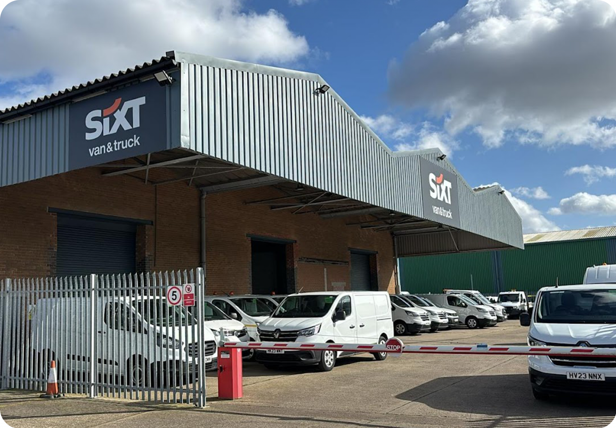 NEWCASTLE - SIXT van and truck